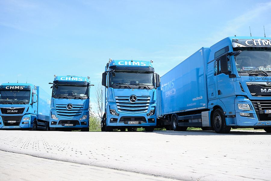 Firmenfahrzeuge, weitere Ansicht