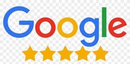 5,0 Sterne Bewertung auf Google